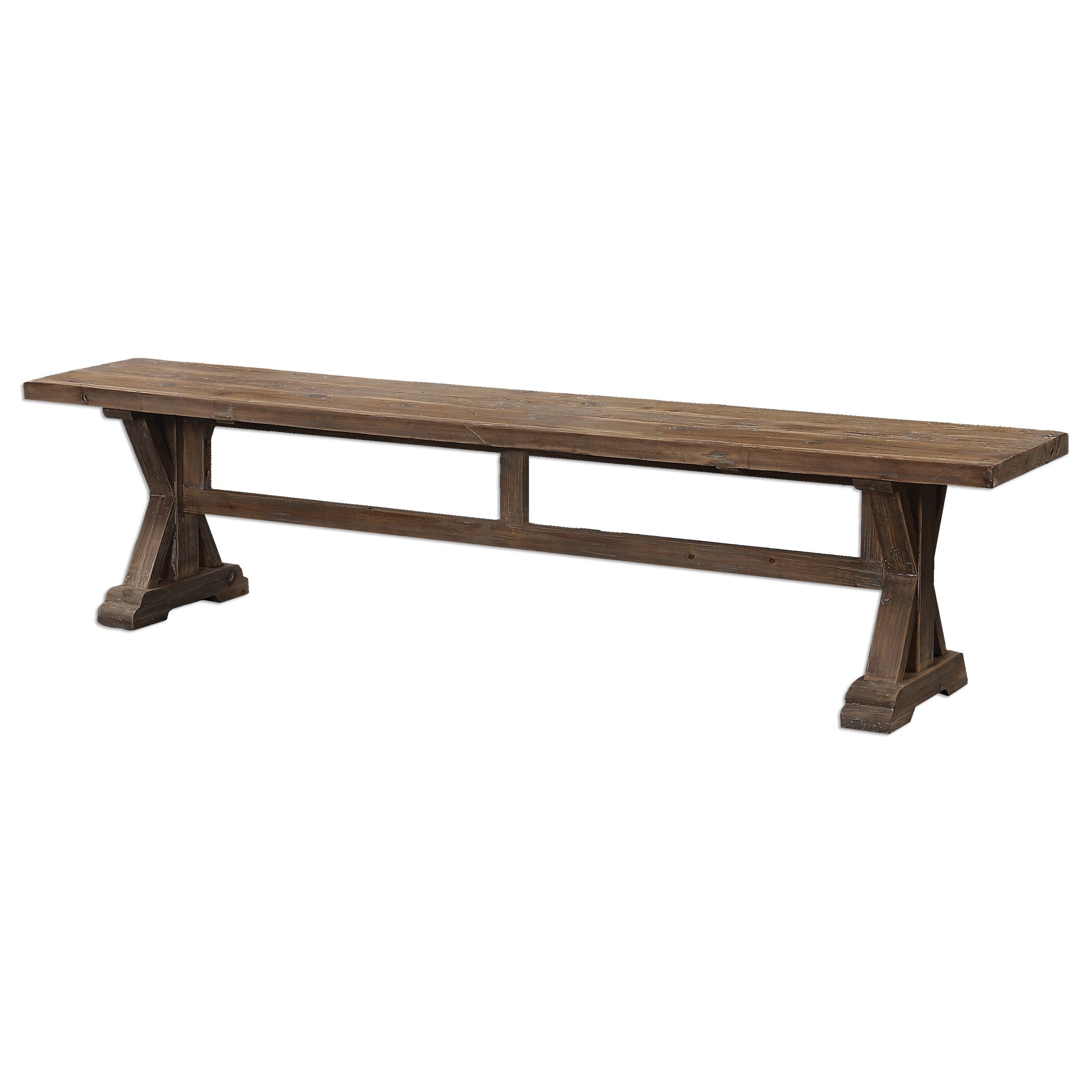 Stratford Salvaged Wood Bench by Uttermost
