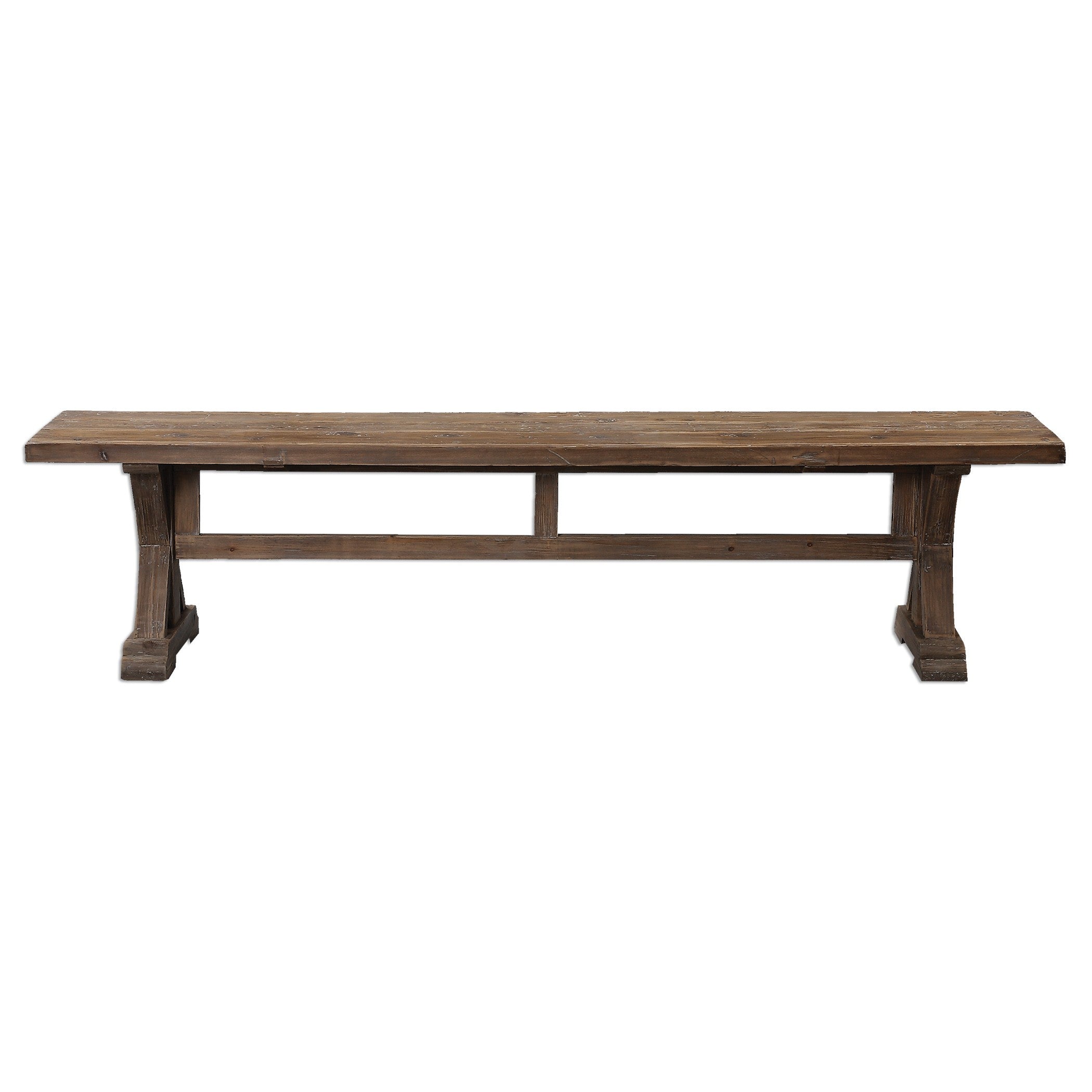 Stratford Salvaged Wood Bench by Uttermost