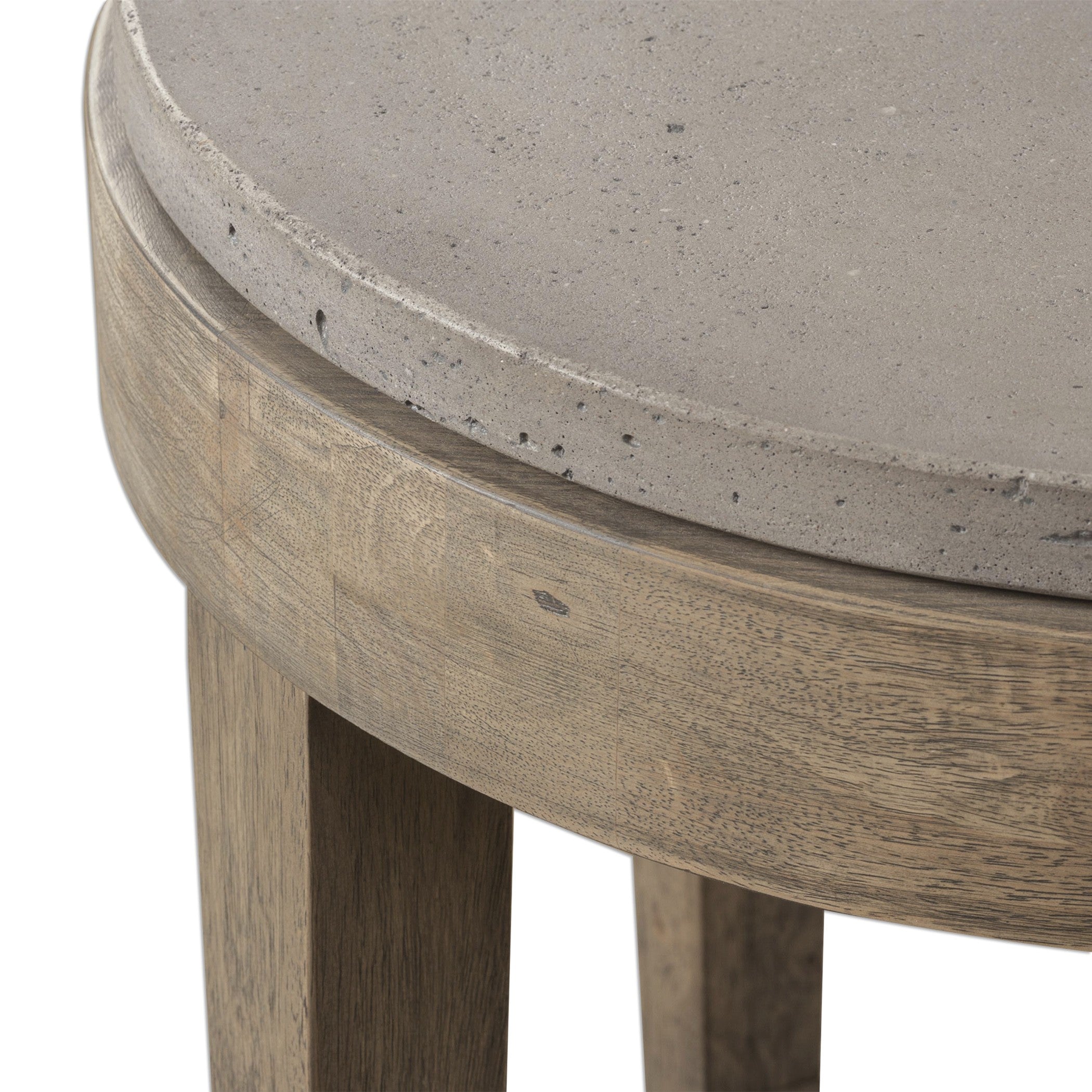 Deka Round Side Table by Uttermost