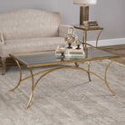 Alayna Gold Coffee Table by Uttermost