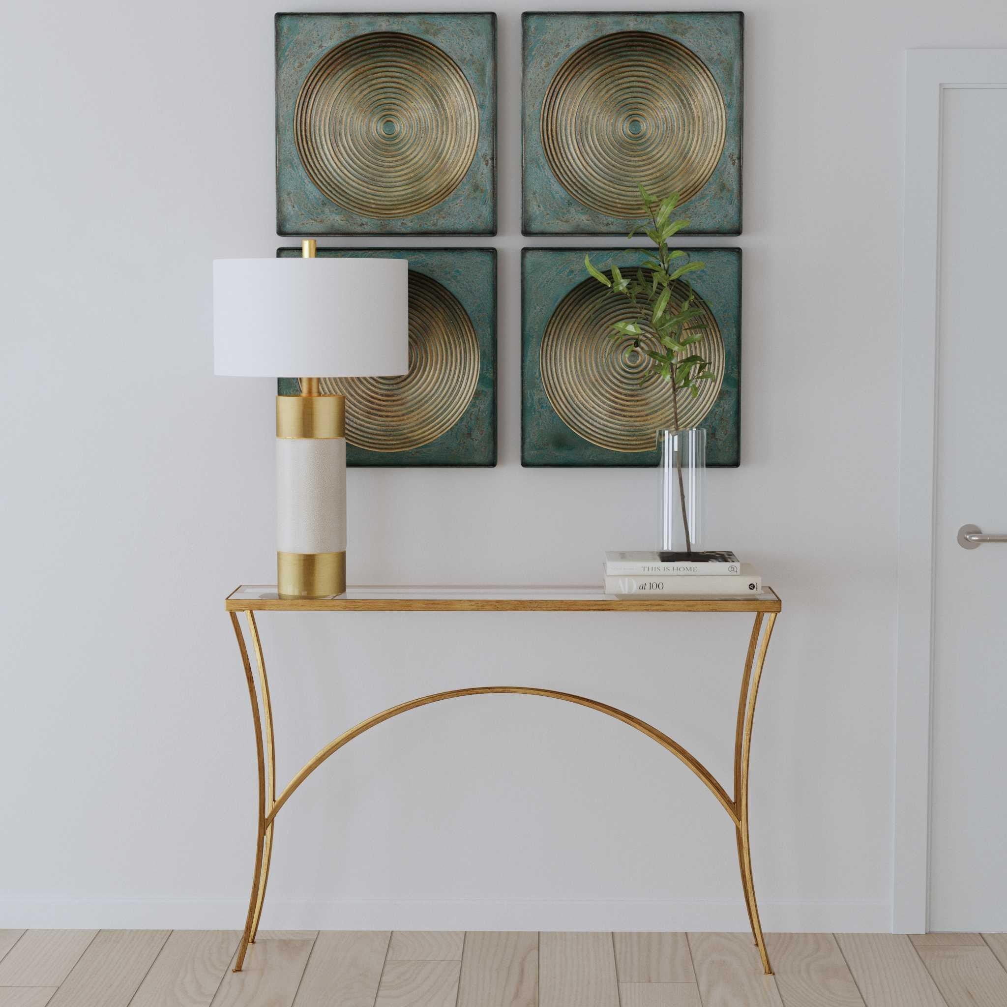 Alayna Gold Console Table by Uttermost