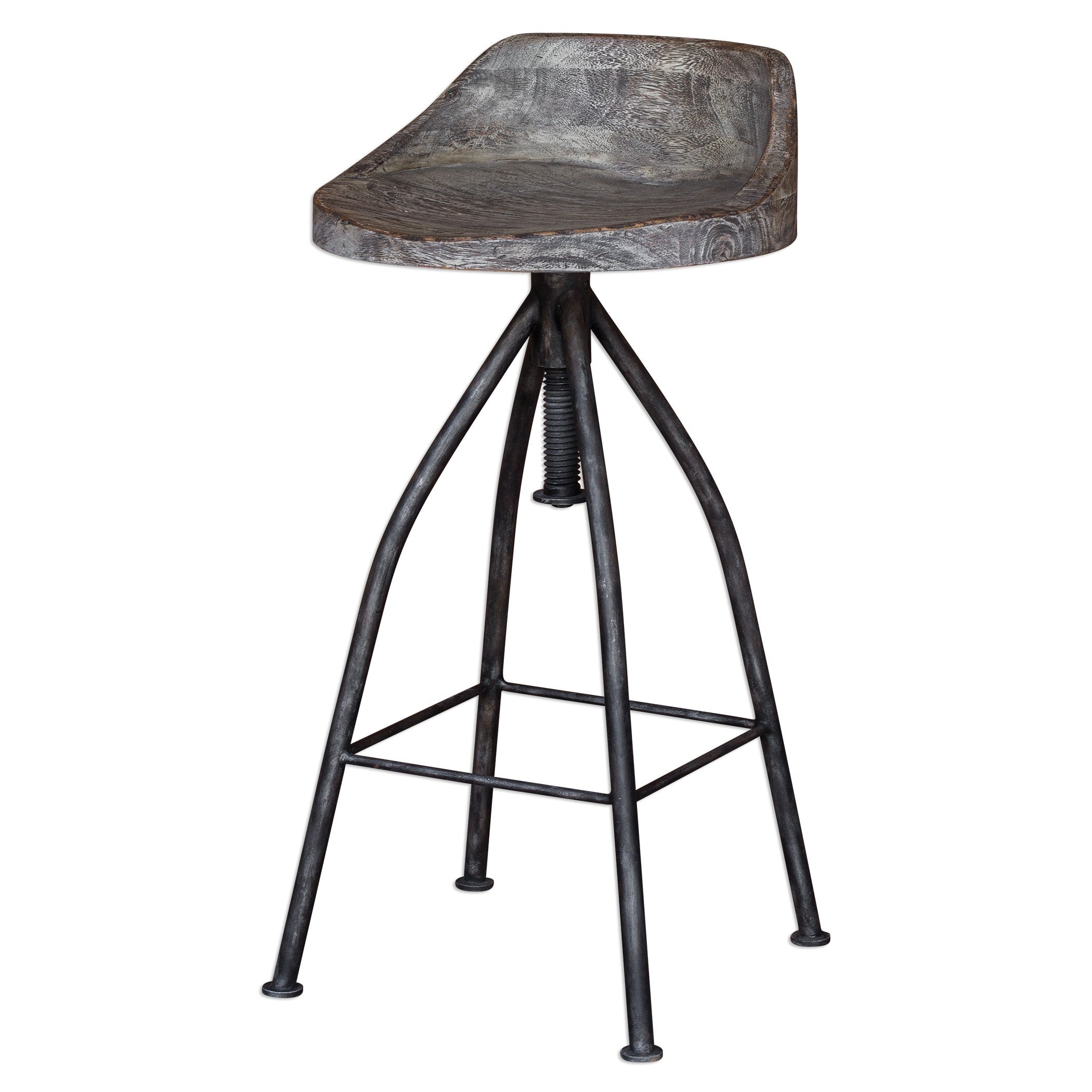 Kairu Wooden Bar Stool by Uttermost