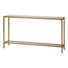 Hayley Gold Console Table by Uttermost