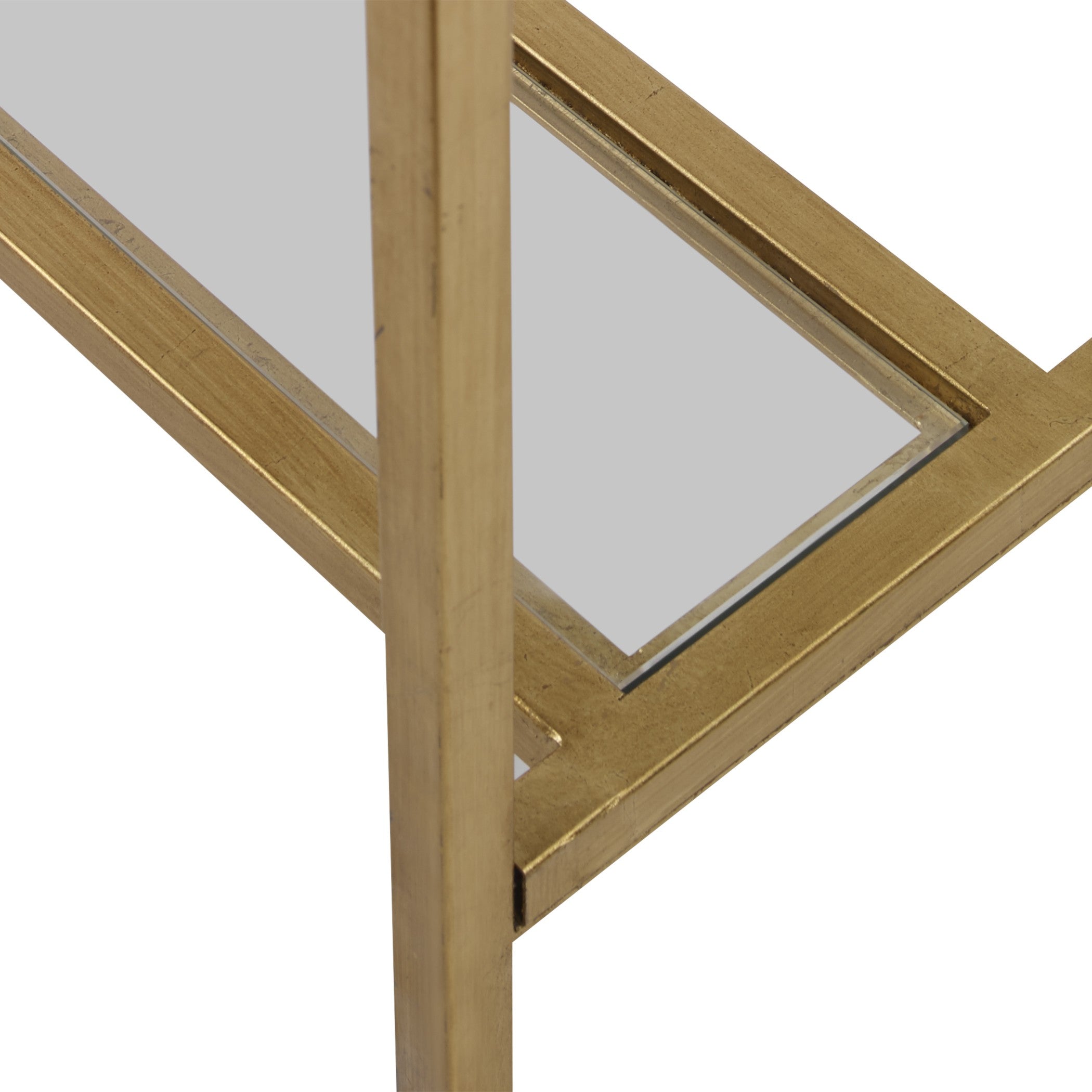 Hayley Gold Console Table by Uttermost