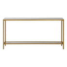 Hayley Gold Console Table by Uttermost