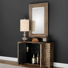 Layton Geometric Console Cabinet by Uttermost