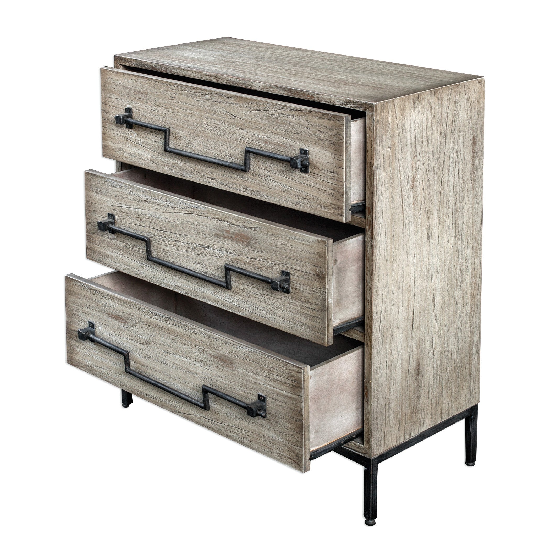 Jory Aged Ivory Accent Chest by Uttermost