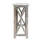 Catali Ivory Stone Console Table by Uttermost