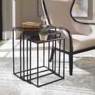 Coreene Iron Nesting Tables - Set of 3 by Uttermost