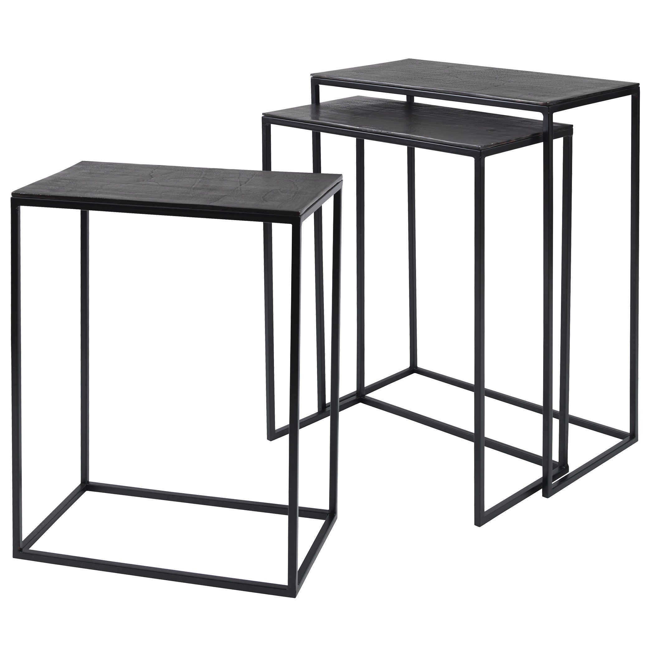 Coreene Iron Nesting Tables - Set of 3 by Uttermost