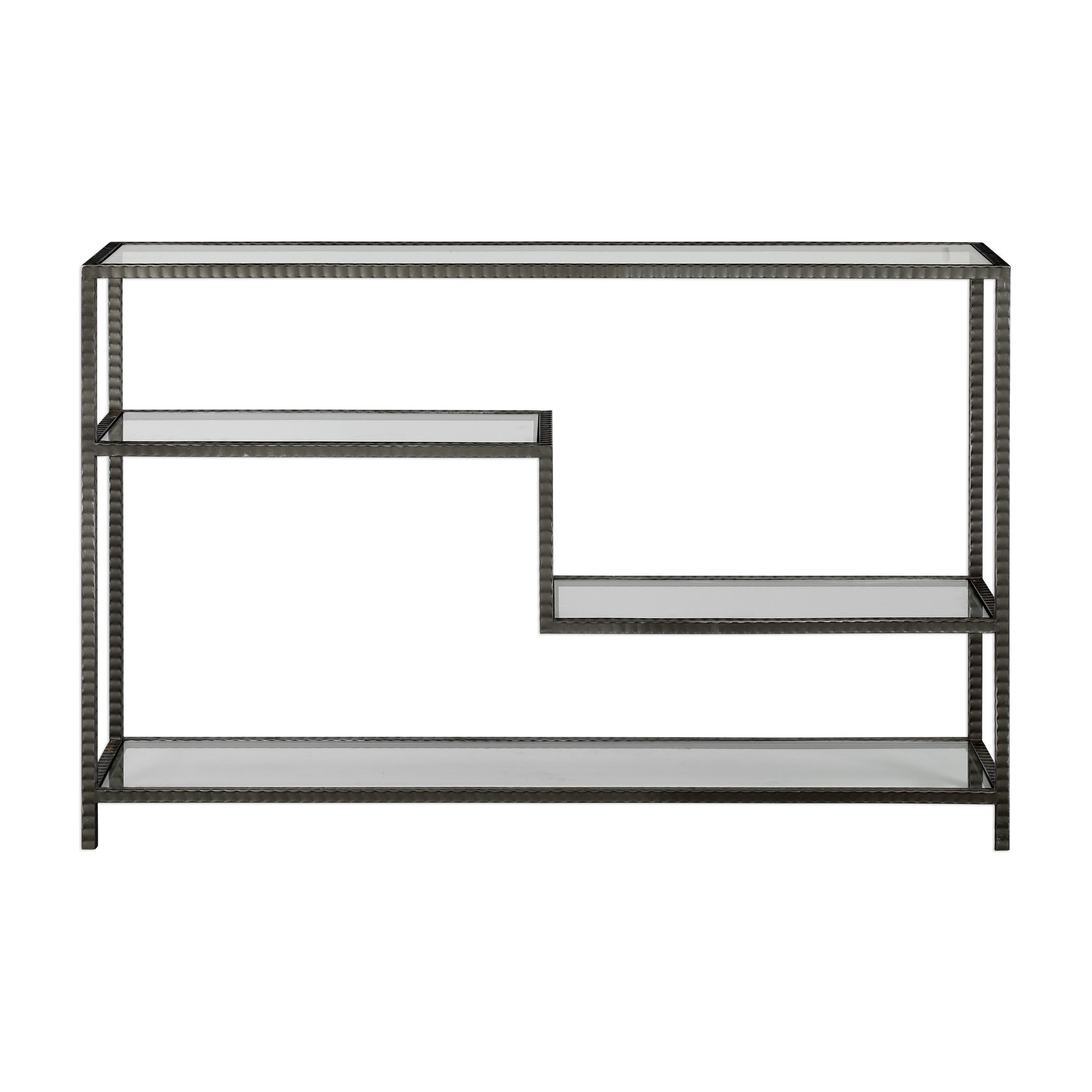 Leo Industrial Console Table by Uttermost