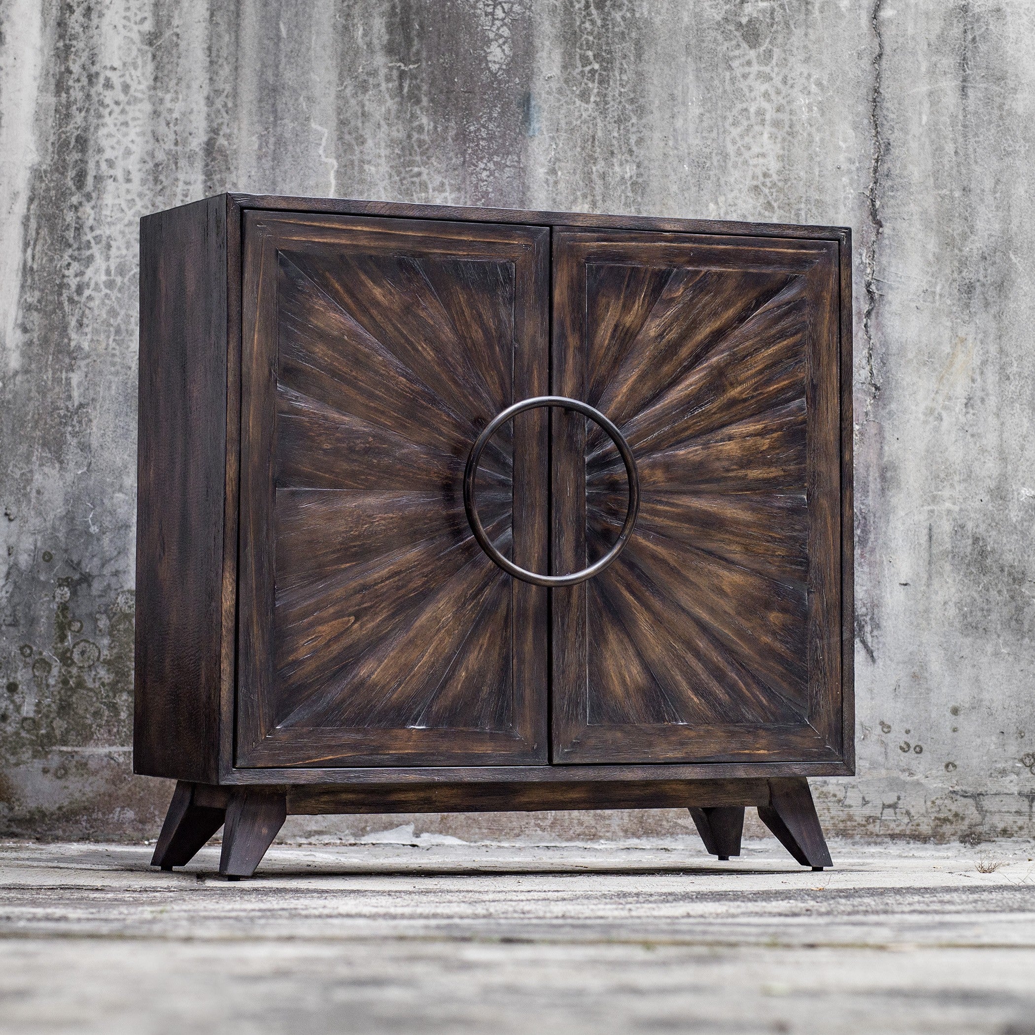 Kohana Black Console Cabinet by Uttermost