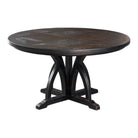 Maiva Round Black Dining Table by Uttermost