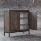 Nadie Light Walnut Console Cabinet by Uttermost