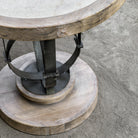 Sydney Light Oak Side Table by Uttermost
