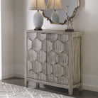 Catori Smoked Ivory Console Cabinet by Uttermost