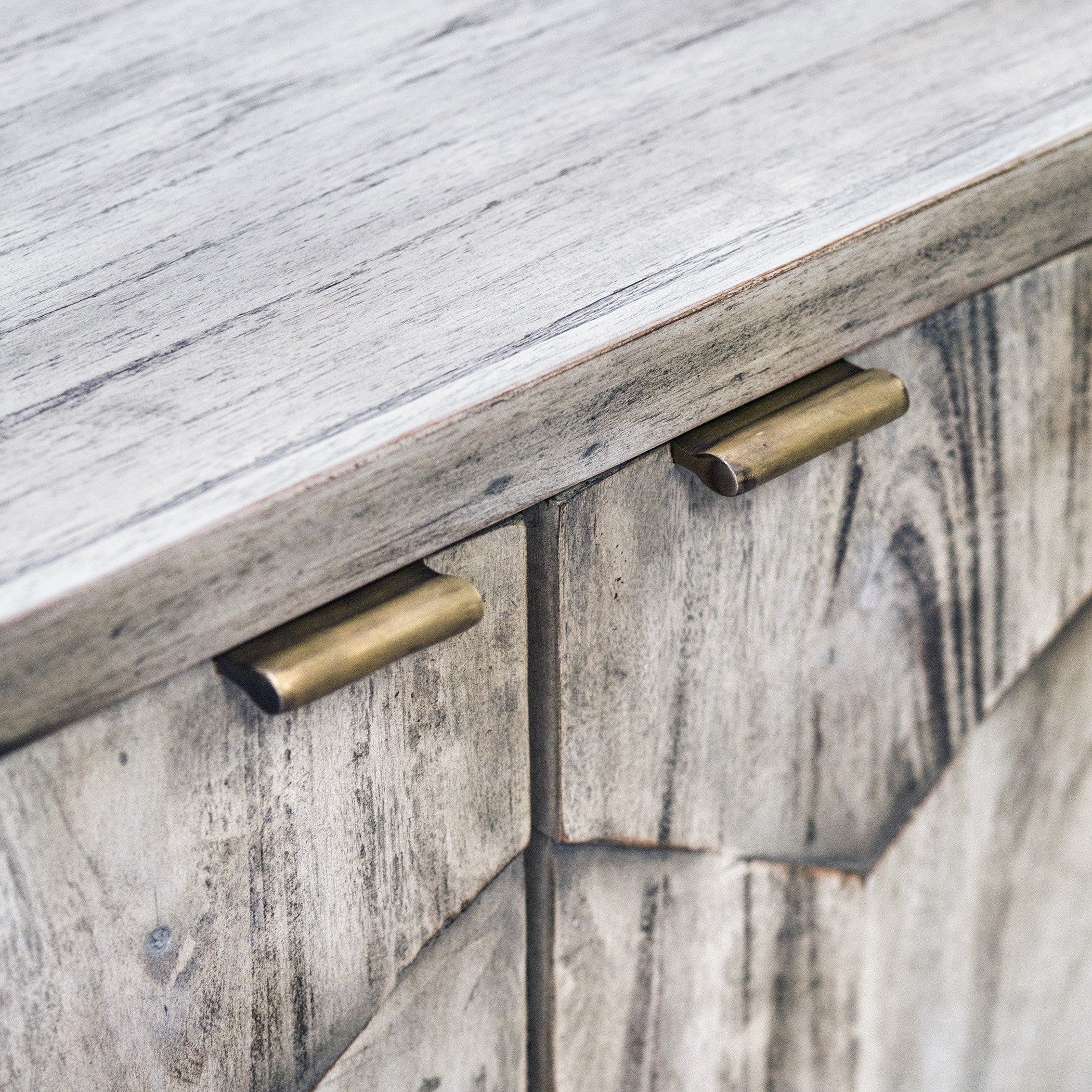 Catori Smoked Ivory Console Cabinet by Uttermost