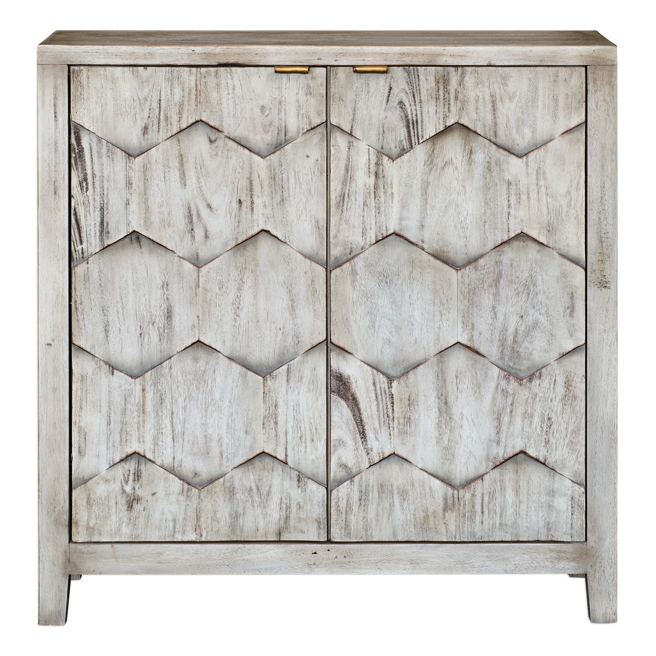 Catori Smoked Ivory Console Cabinet by Uttermost