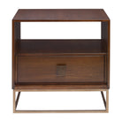 Bexley Walnut Side Table by Uttermost