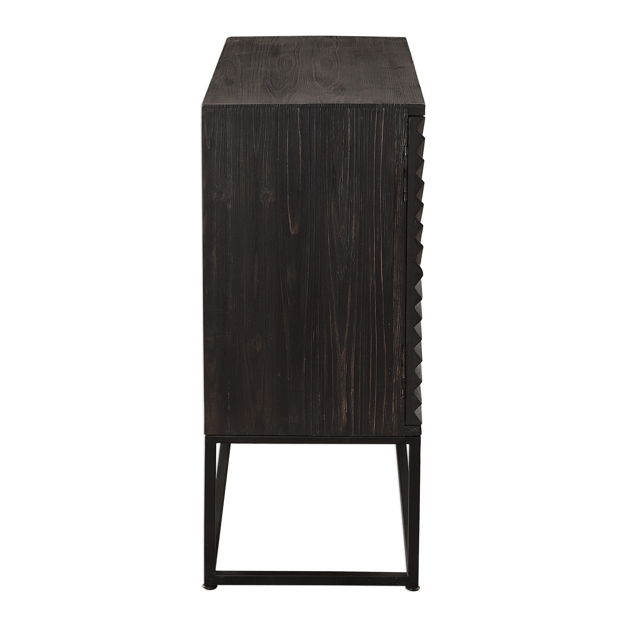 Zadie Ebony Accent Cabinet by Uttermost