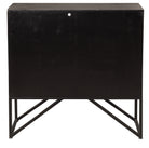 Zadie Ebony Accent Cabinet by Uttermost