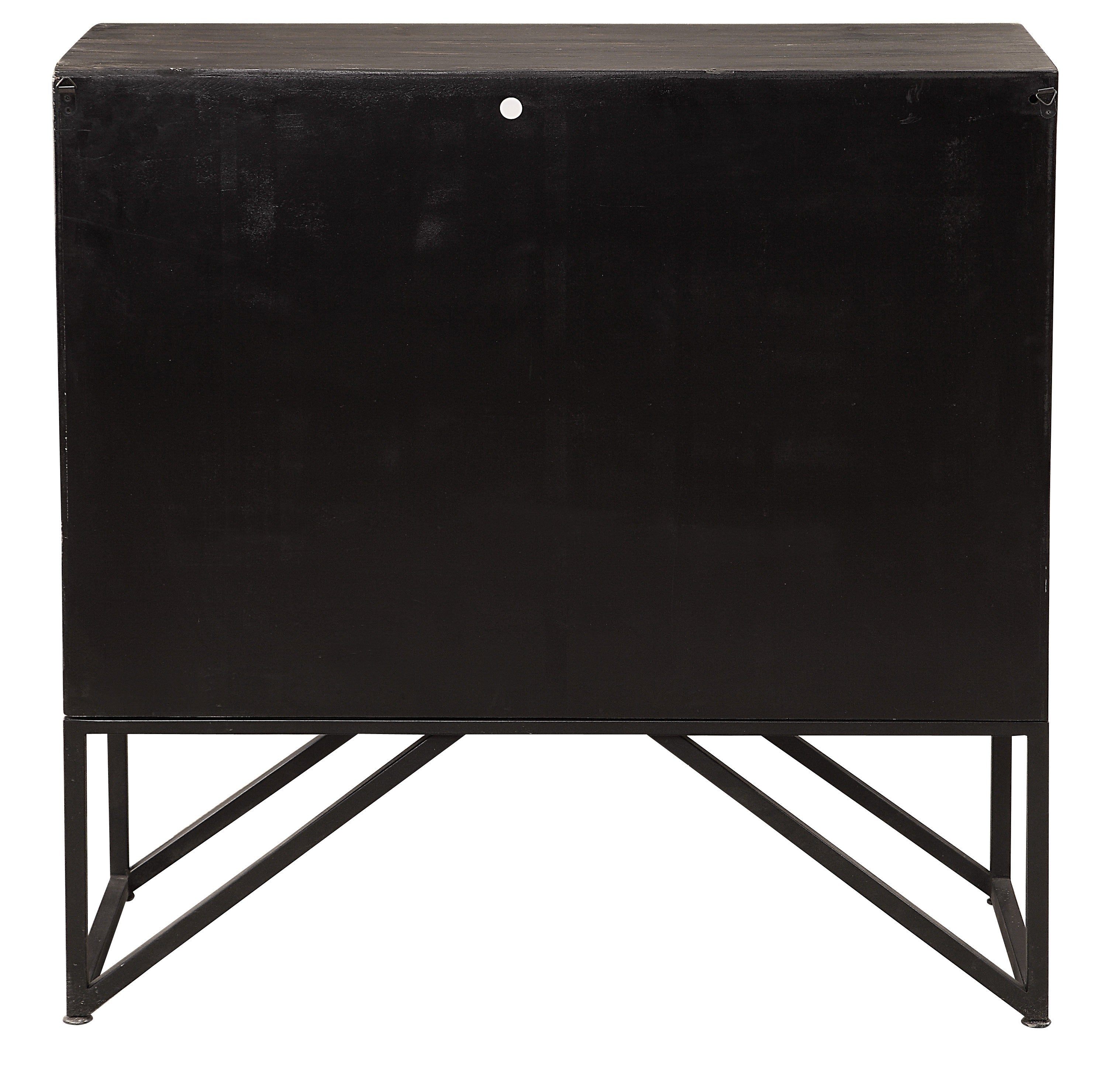 Zadie Ebony Accent Cabinet by Uttermost