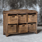 Ardusin Driftwood Hobby Cupboard by Uttermost