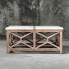Catali Stone Coffee Table by Uttermost