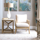 Catali Stone End Table by Uttermost