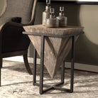 Bertrand Wood Accent Table by Uttermost