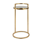Cailin Gold Accent Table by Uttermost