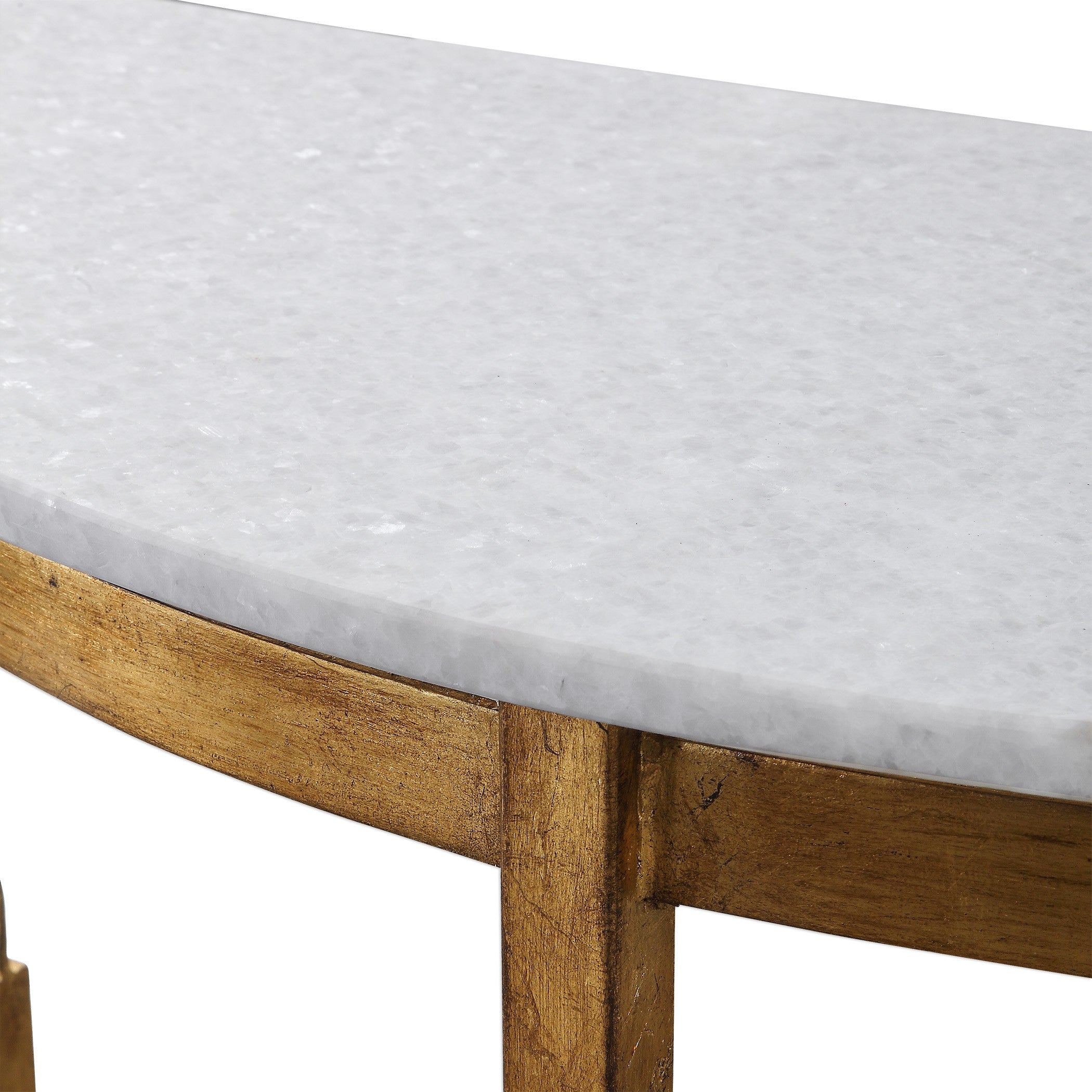 Imelda Demilune Console Table by Uttermost