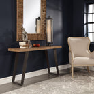 Freddy Weathered Console Table by Uttermost