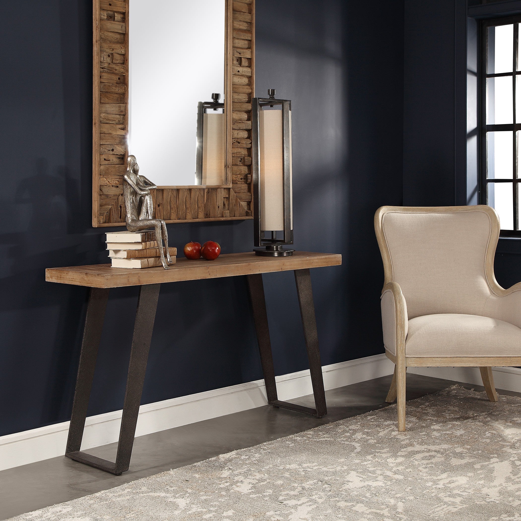 Freddy Weathered Console Table by Uttermost
