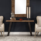 Freddy Weathered Console Table by Uttermost