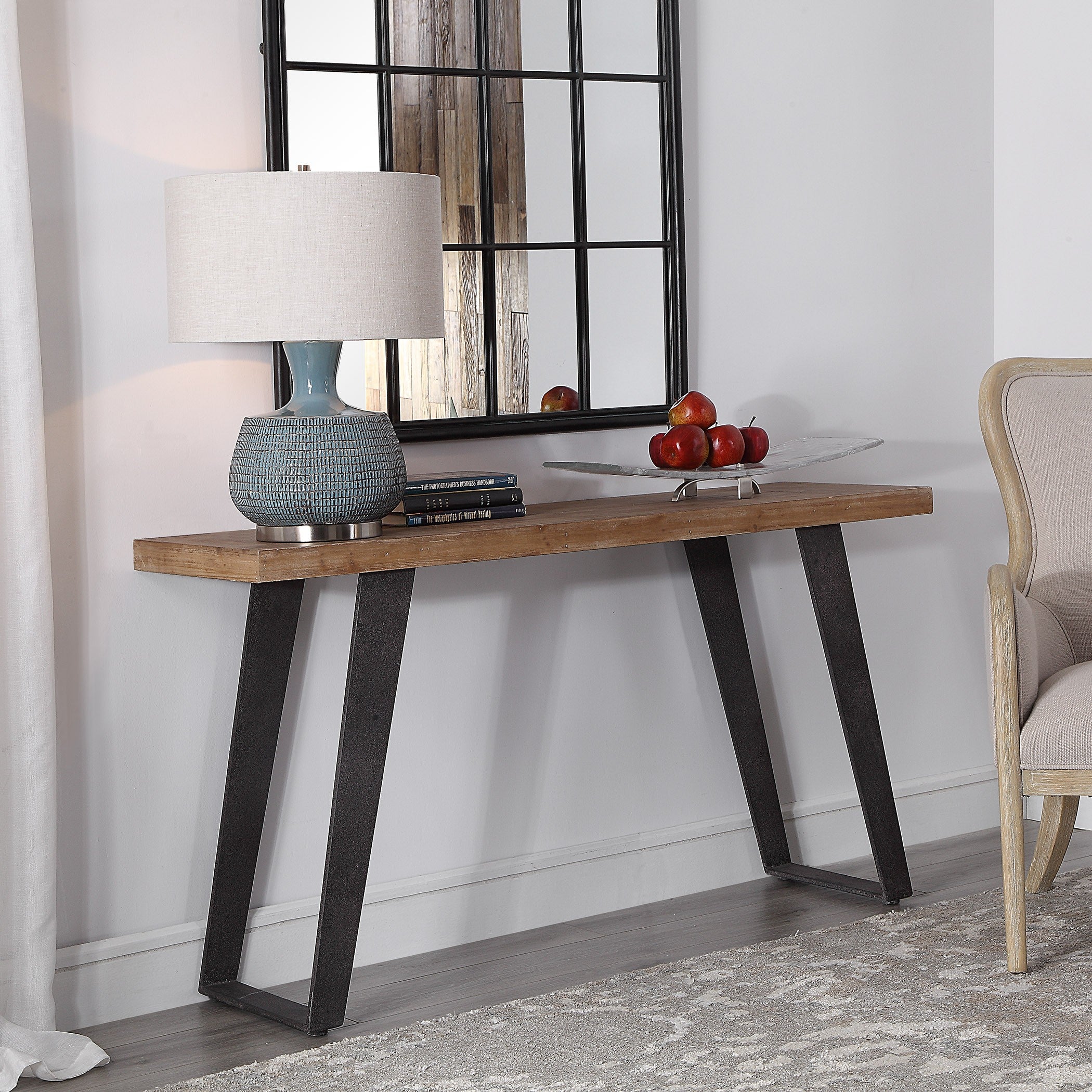 Freddy Weathered Console Table by Uttermost