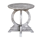 Maiva White Side Table by Uttermost