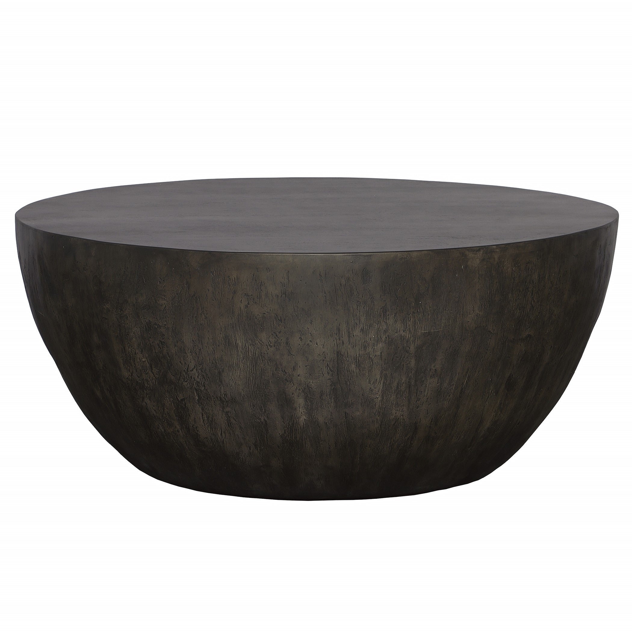 Lark Round Wood Coffee Table by Uttermost