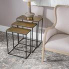 Coreene Gold Nesting Tables - Set of 3 by Uttermost