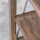 Delancey Weathered Oak Etagere by Uttermost