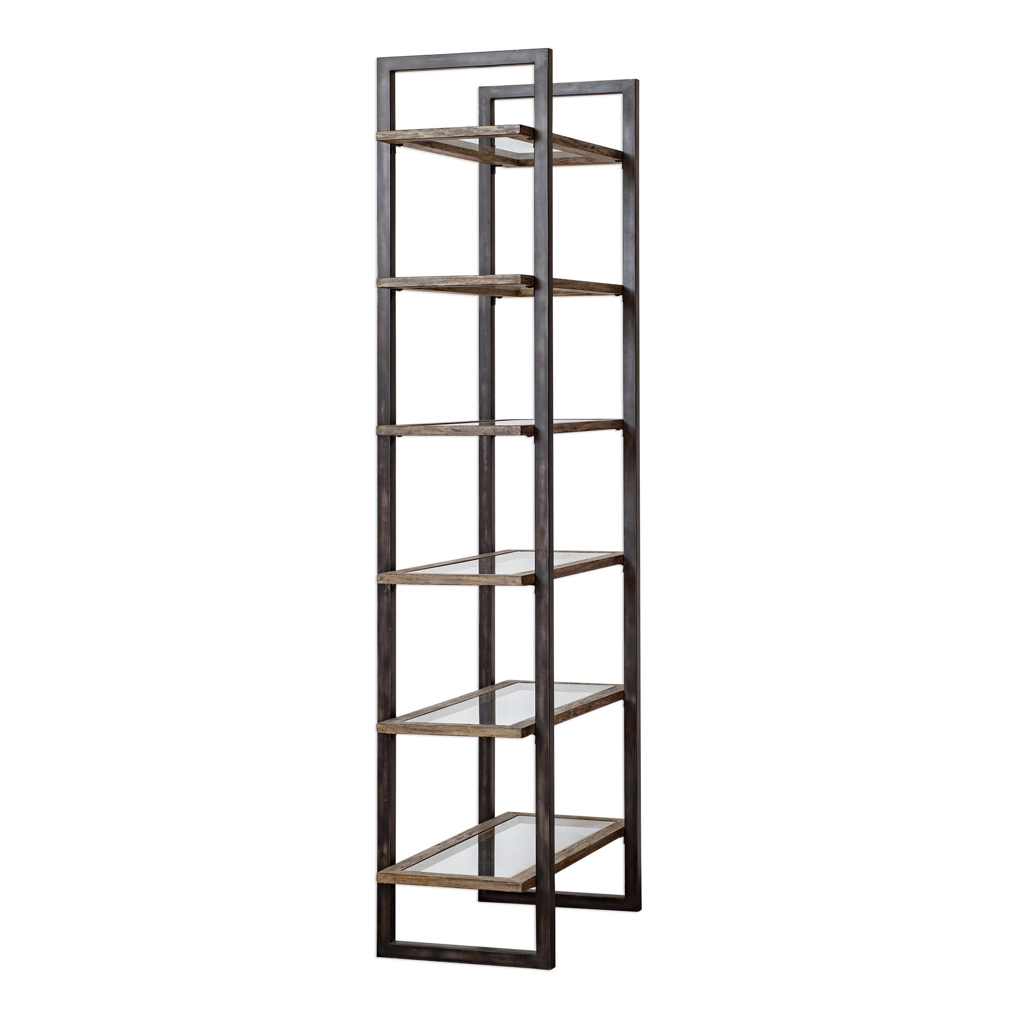 Olwyn Industrial Etagere by Uttermost