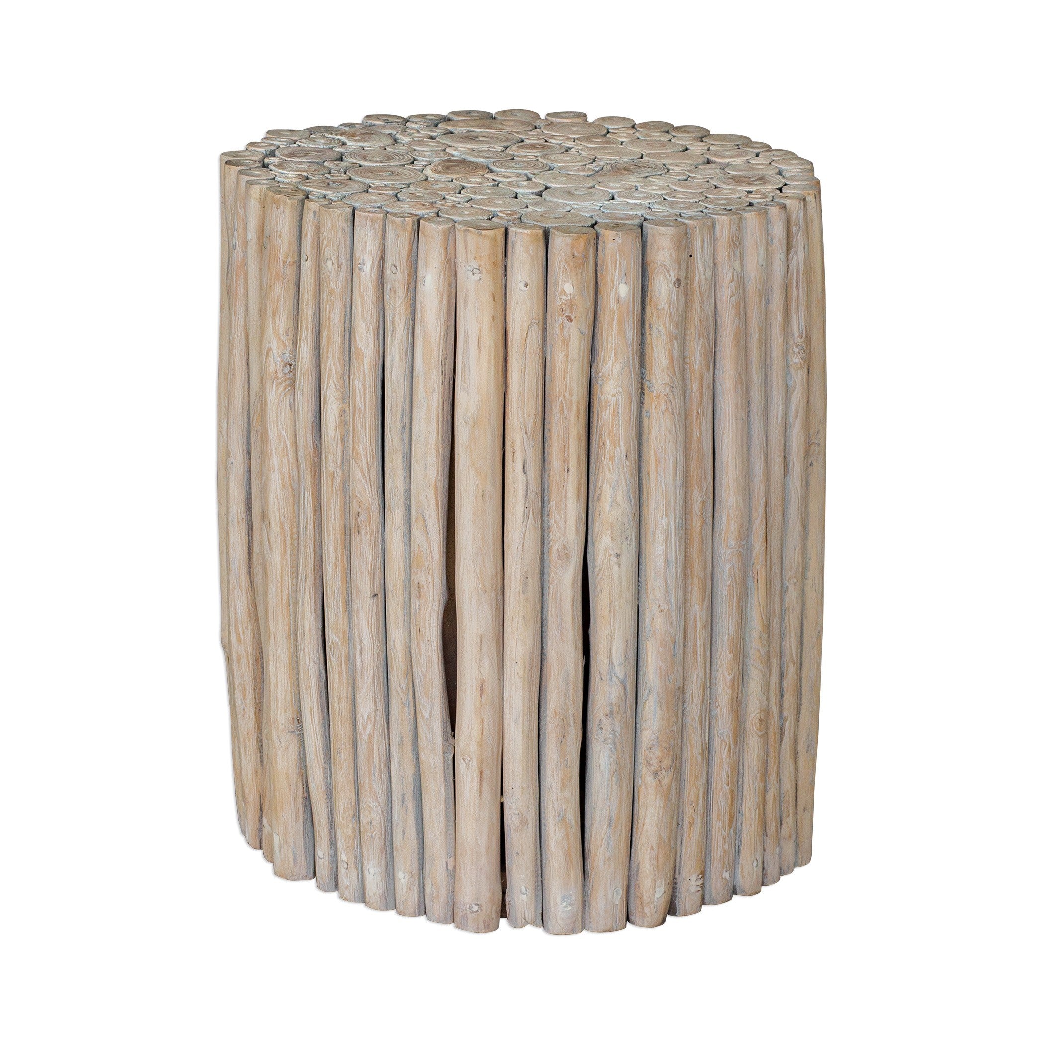 Tectona Teak End Table by Uttermost