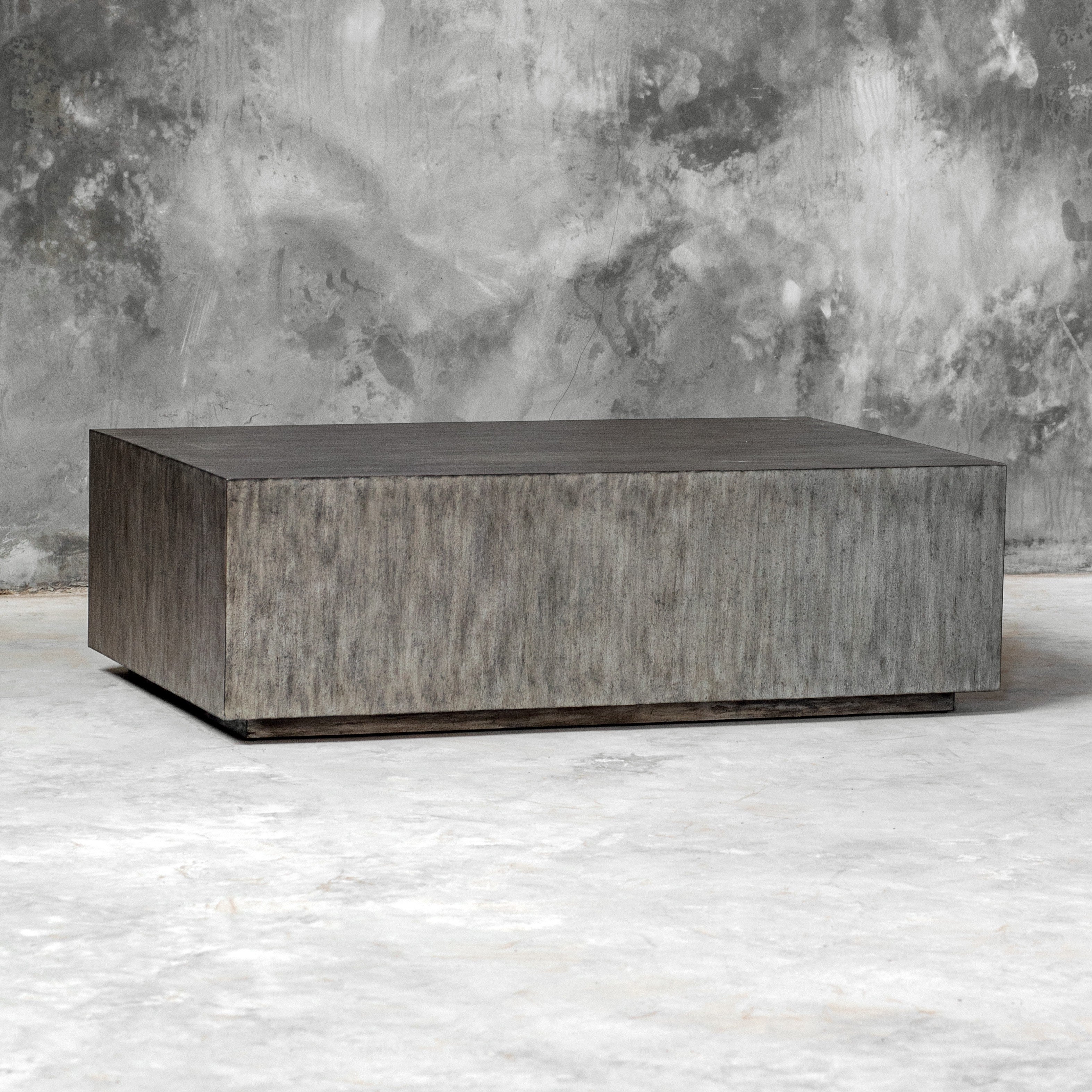 Kareem Modern Gray Coffee Table by Uttermost