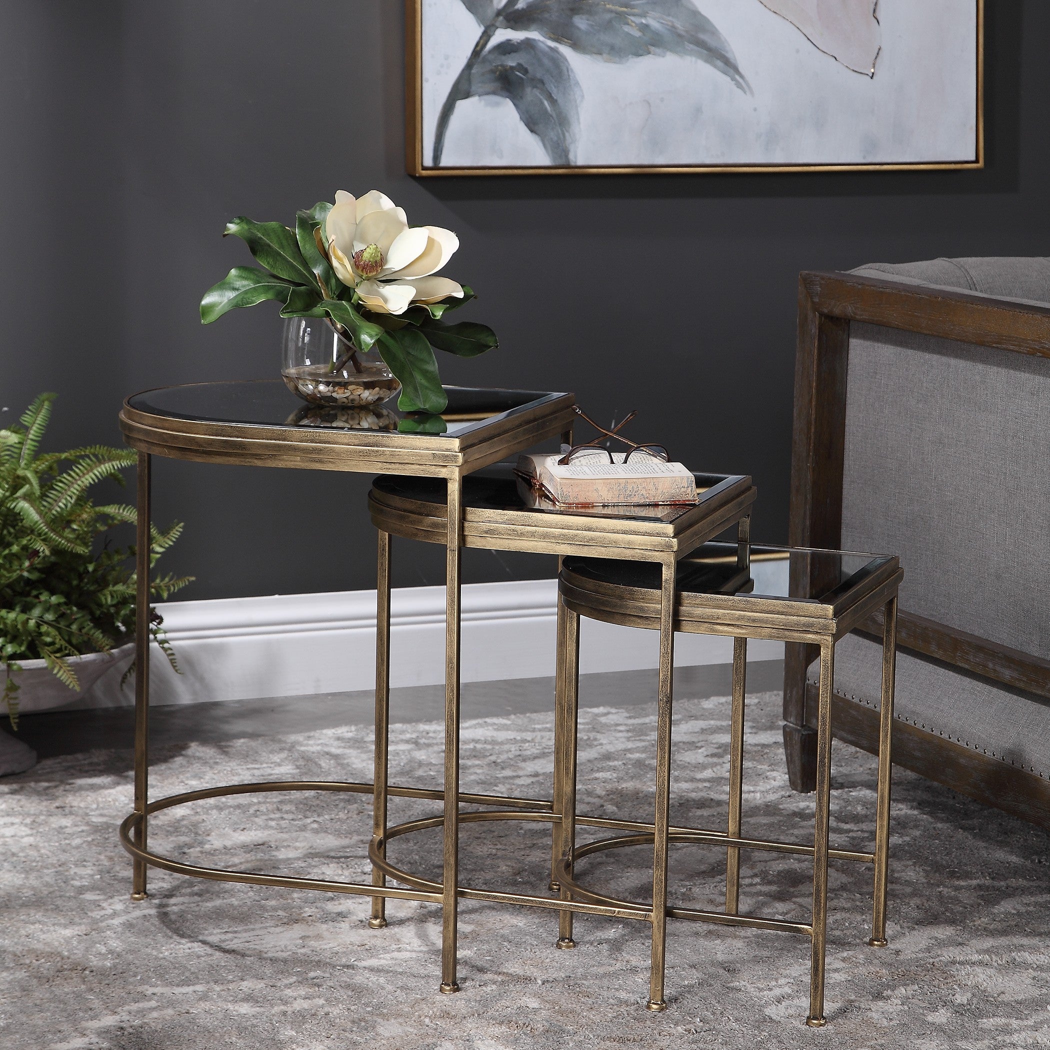 India Nesting Tables - Set of 3 by Uttermost