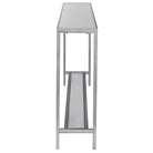 Hayley Silver Console Table by Uttermost