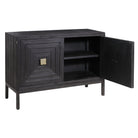 Aiken Dark Walnut 2 Door Cabinet by Uttermost