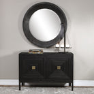 Aiken Dark Walnut 2 Door Cabinet by Uttermost