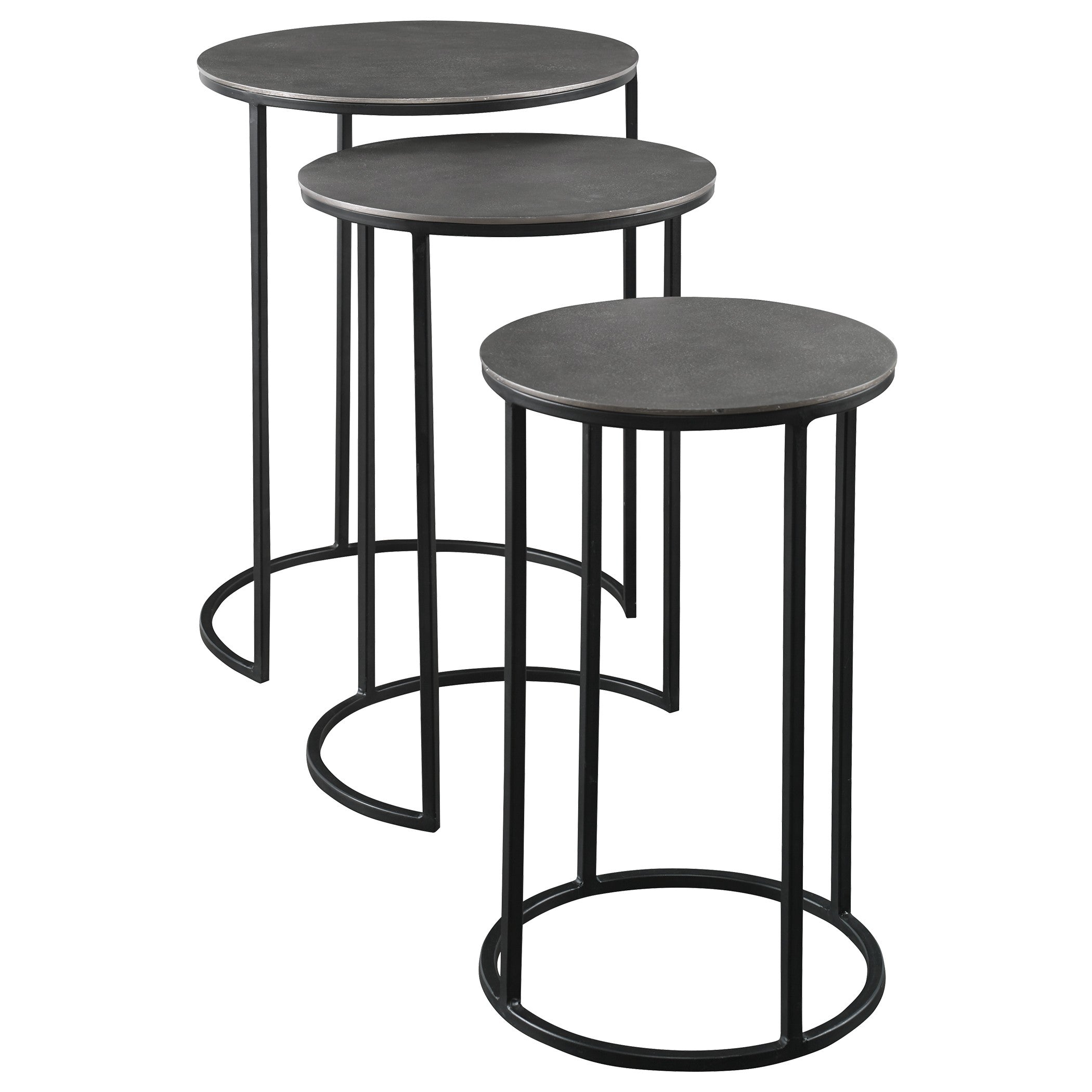 Erik Metal Nesting Tables - Set of 3 by Uttermost