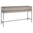 Kamala Gray Oak Console Table by Uttermost