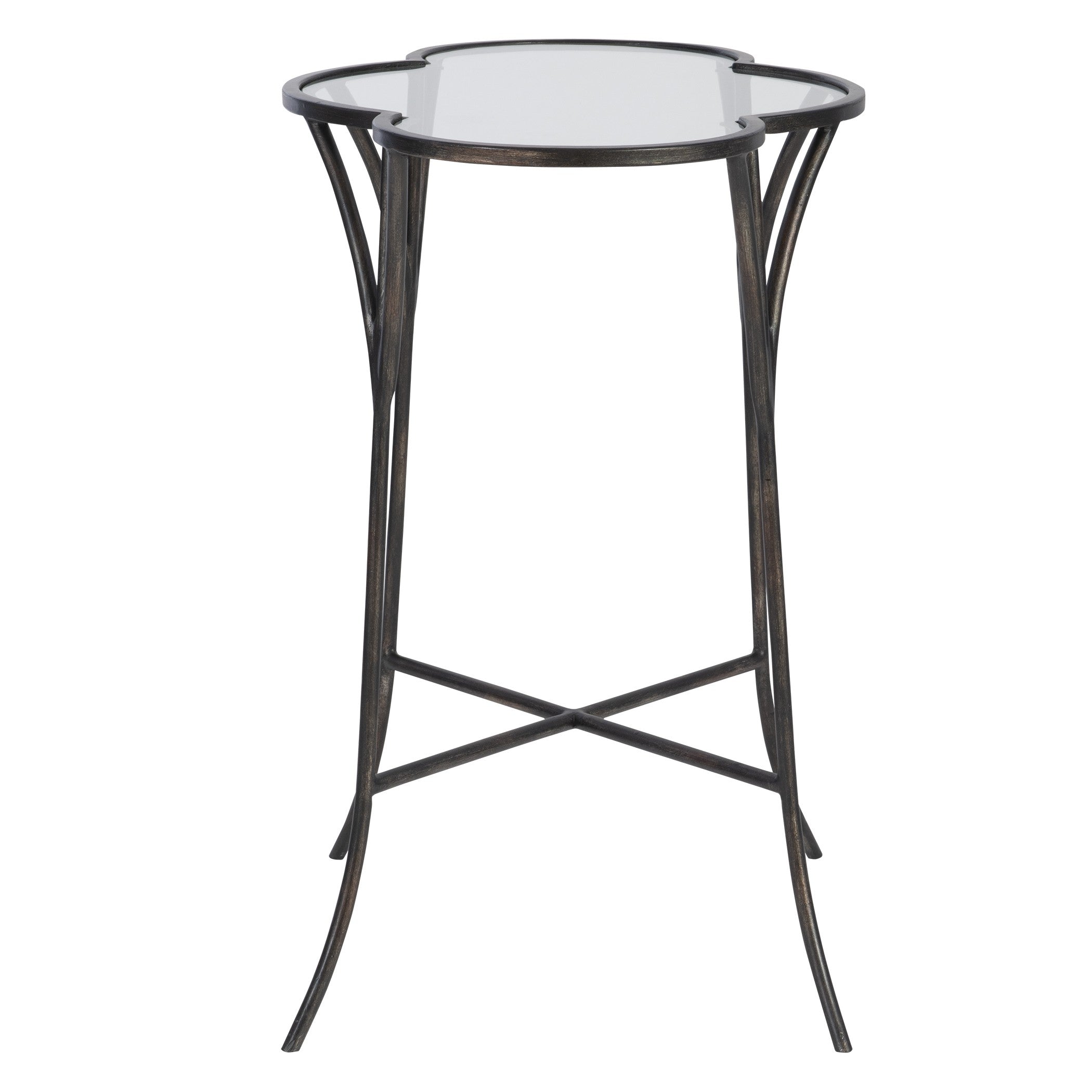 Adhira Glass Accent Table by Uttermost